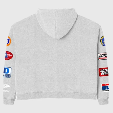 Bottega Desires Bdr Patches Jacket Grey