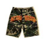 Bottega Desires Camo Cargo Shorts