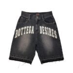 Bottega Desires Denim Shorts Black