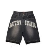 Bottega Desires Denim Shorts Black