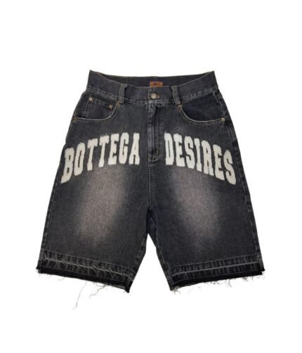 Bottega Desires Denim Shorts Black