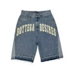 Bottega Desires Denim Shorts Blue