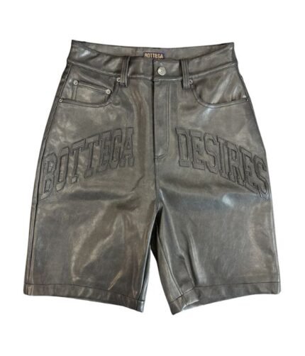 Bottega Desires Leather Shorts