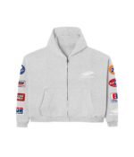 Bottega Desires Bdr Patches Jacket Grey