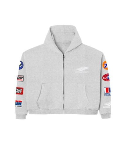 Bottega Desires Bdr Patches Jacket Grey