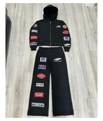 Bottega Desires Tracksuit Black