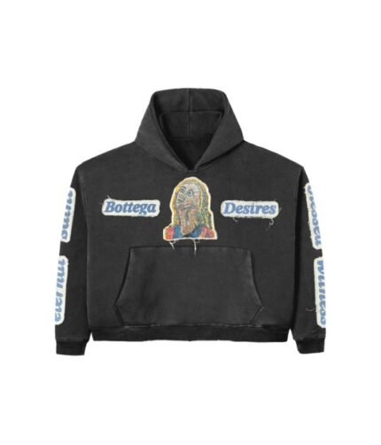 Bottega Desires Eternal Desires Hoodie Black