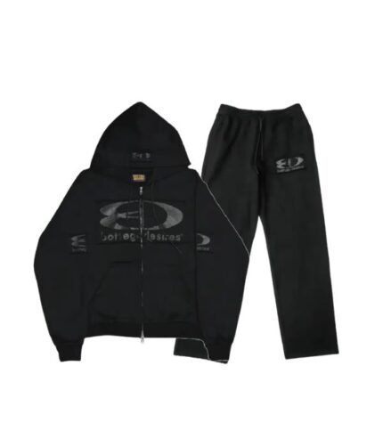 Bottega Desires Black Tech Tracksuit