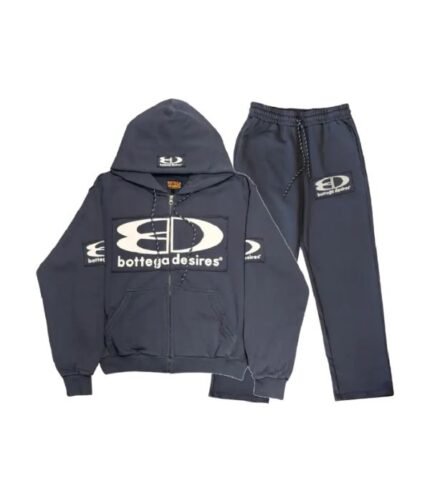 Bottega Desires Blue Tech Tracksuit