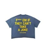 Bottega Desires Fuck Em T-Shirt Blue
