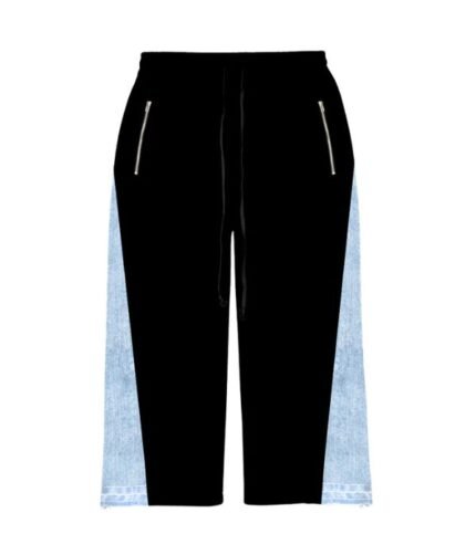 Bottega Desires Rockstar Denim Sweat Pants