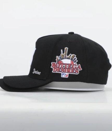 Bottega Desire Double Brim Hat Black