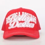 Bottega Desires Truckers Hat Sexy Red