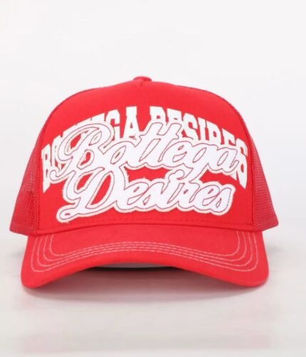 Bottega Desires Truckers Hat Sexy Red