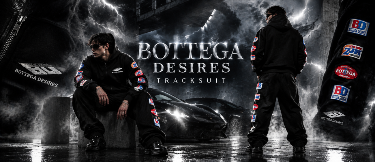 The Ultimate Streetwear Look with Bottega Desires Tracksuit
