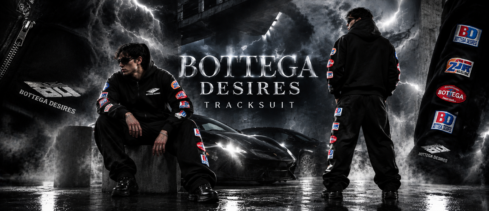 The Ultimate Streetwear Look with Bottega Desires Tracksuit