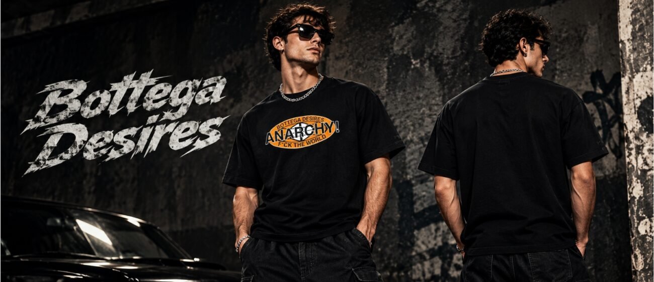Bottega Desires T-Shirt Bold Fashion for Modern Streetwear