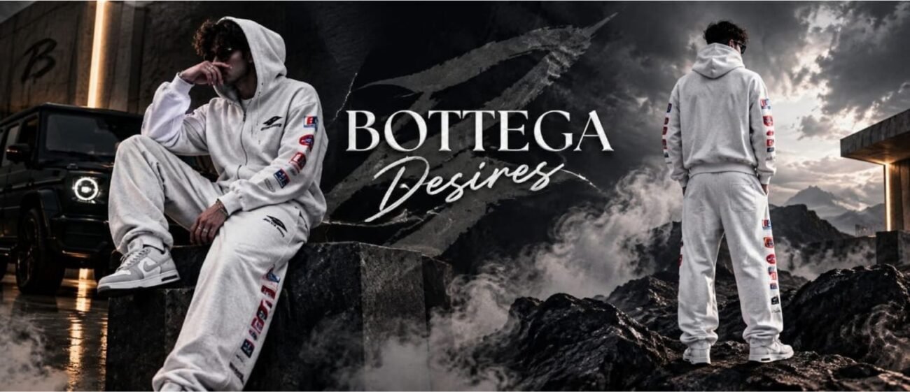 Bottega Desires Modern Streetwear With Bottega Desires Tracksuit